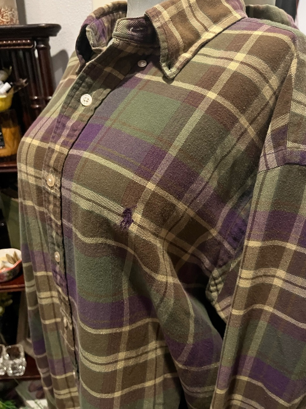 Ralph Lauren Golf Classic Fit Button Down Shirt Size XL - Picture 4 of 9